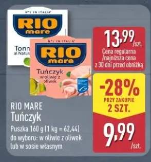 Tuńczyk Rio Mare w oliwie z oliwek