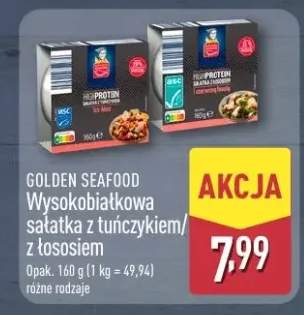 Wysokobiałkowa sałatka z tuńczykiem Golden Seafood
