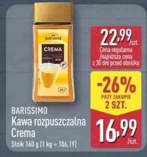 Kawa rozpuszczalna Crema Barissimo