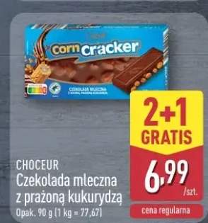 Czekolada mleczna z prażoną kukurydzą Choceur