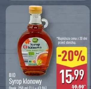 Syrop klonowy BIO