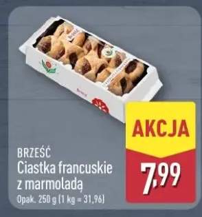 Ciastka francuskie z marmoladą Brześć