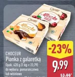 Pianka z galaretką wiśniowa Choceur