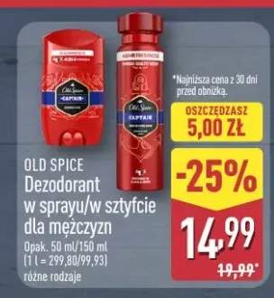 Dezodorant Old Spice w sprayu dla mężczyzn