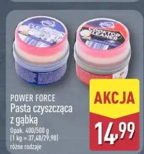 Pasta czyszcząca z gąbką Power Force