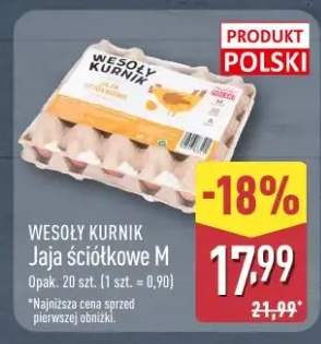 Jaja ściółkowe M Wesoły Kurnik
