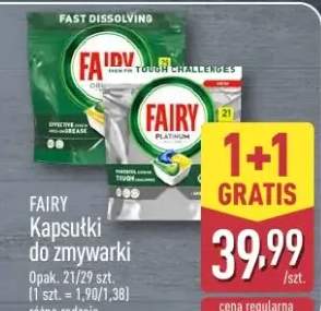 Kapsułki do zmywarki Fairy Platinum