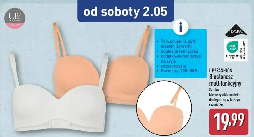 Biustonosz multifunkcyjny UP2FASHION