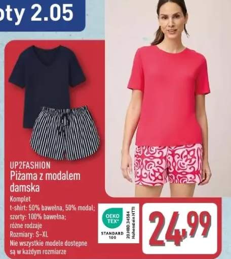 Piżama z modalem damska UP2FASHION