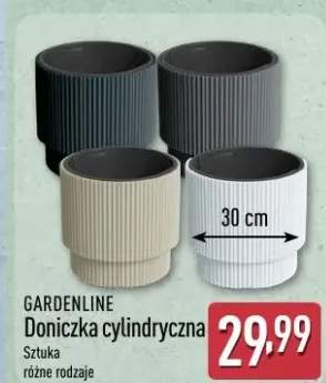 Doniczka cylindryczna Gardenline średnica 30cm