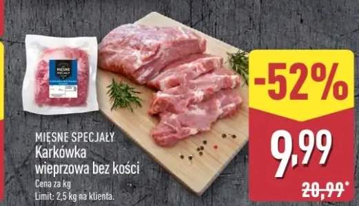 Karkówka wieprzowa bez kości Mięsne Specjały