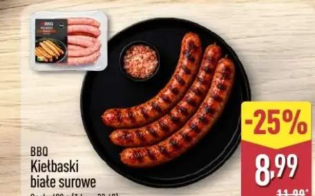 BBQ Kiełbaski białe surowe