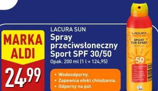 Krem przeciwsłoneczny do twarzy Lacura Sun Anti Age z SPF 30/50/50+