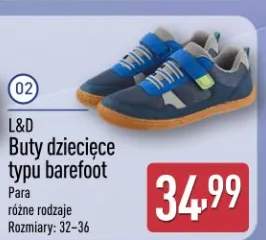 Buty dziecięce typu barefoot L&D