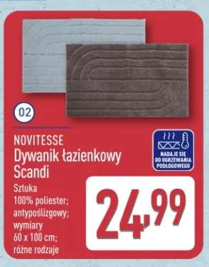 Dywanik łazienkowy Scandi Novitesse 60x100cm