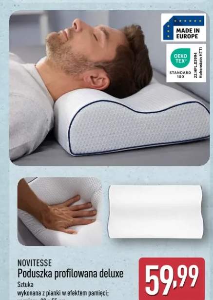 Poduszka profilowana Novitesse 33x55cm
