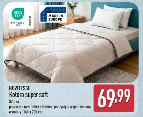 Kołdra super soft Novitesse 160x200cm