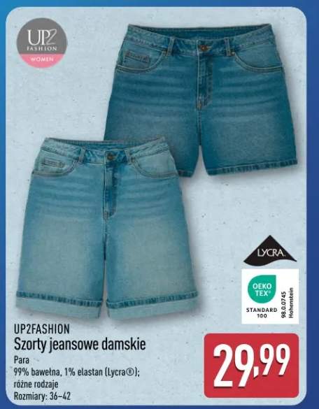 Szorty jeansowe damskie Up2Fashion