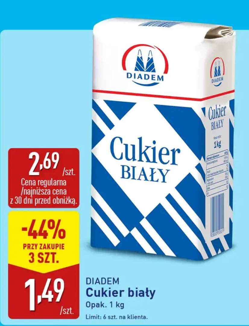 Cukier biały Diadem