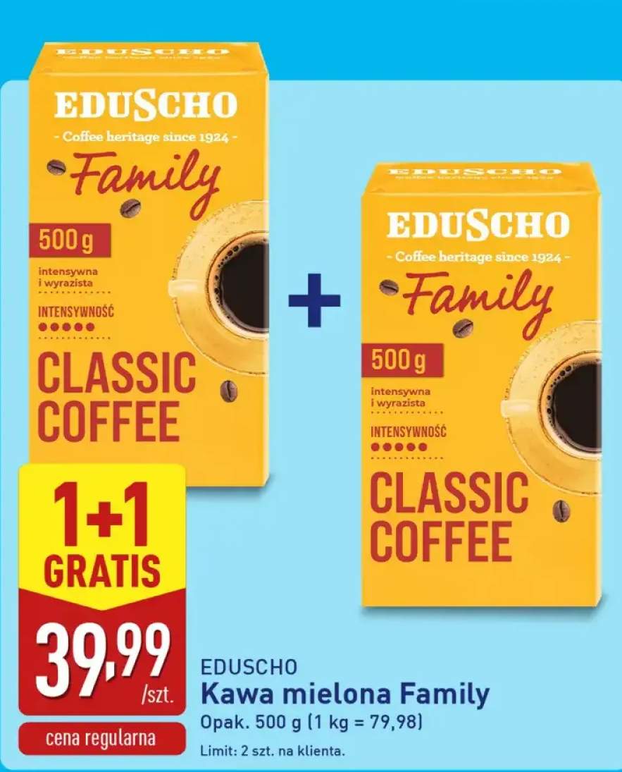 Kawa mielona Family Eduscho