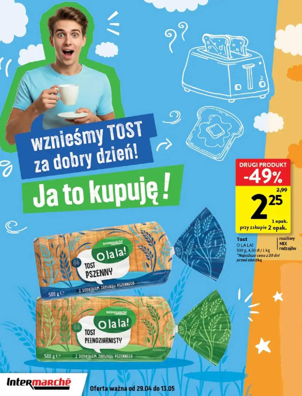 chleb tostowy