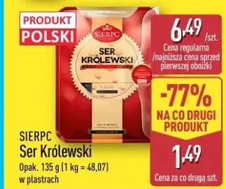 Ser Królewski w plastrach Sierpc