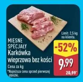 Karkówka wieprzowa bez kości Mięsne Specjały