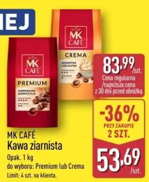 Kawa ziarnista MK Café Crema