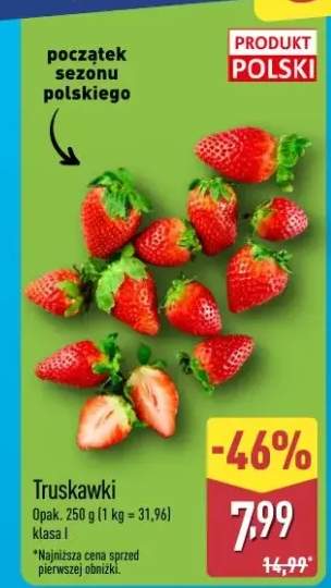 Truskawki klasa I polskie
