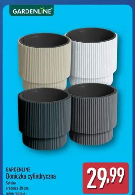Doniczka cylindryczna Gardenline