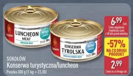 Konserwa turystyczna/luncheon Sokołów