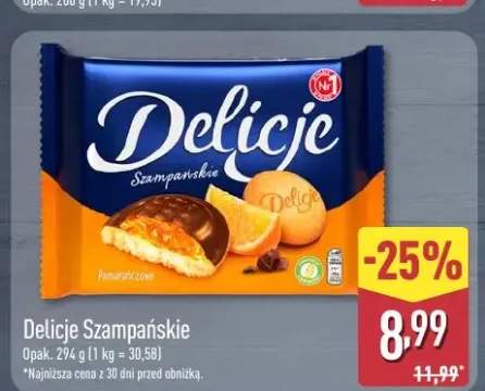 Ciastka Delicje Szampańskie