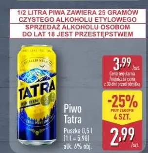 Piwo Tatra