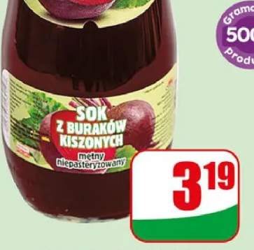 sok z buraków czerwonych