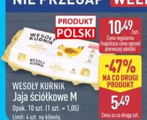 Jaja ściółkowe M Wesoły Kurnik