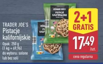 Pistacje kalifornijskie Trader Joe's solone