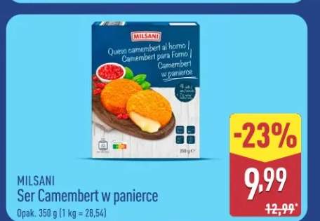 Ser Camembert w panierce Milsani