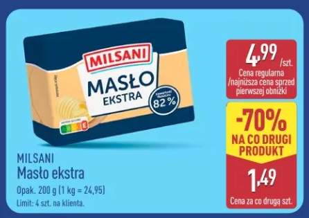 Masło ekstra Milsani