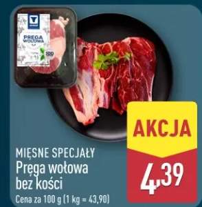 Pręga wołowa bez kości Mięsne Specjały