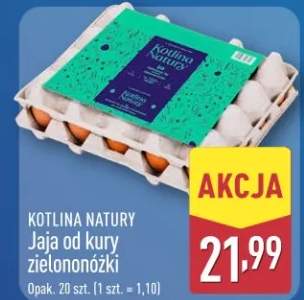 Jaja od kury zielononóżki Kotlina Natury