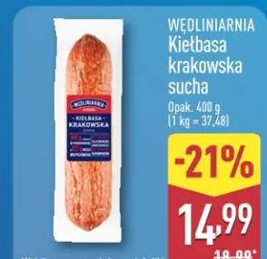 Kiełbasa krakowska sucha Wędliniarnia