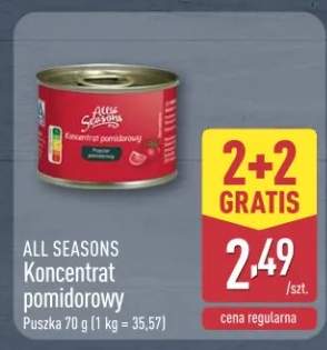 Koncentrat pomidorowy All Seasons