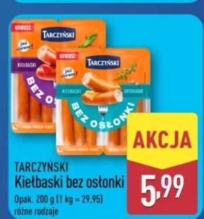 Kiełbaski Tarczyński bez osłonki