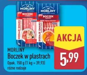 Boczek Morliny w plastrach
