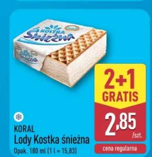 Lody Kostka śnieżna Koral