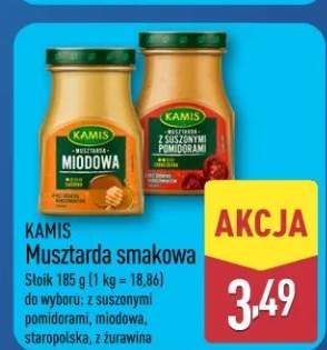 Musztarda smakowa Kamis z suszonymi pomidorami