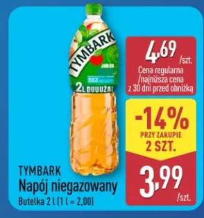 Napój niegazowany Tymbark