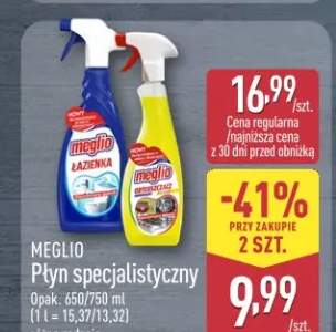 Płyn specjalistyczny Meglio łazienka