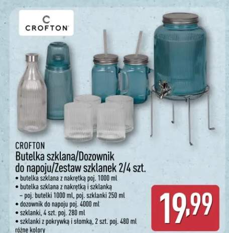 Zestaw szklanek Crofton 280ml