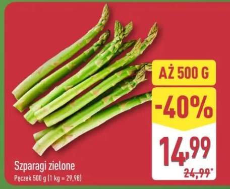 Szparagi zielone